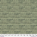 Green Typography - Green || Tim Holtz Palette Green - Fabric Bash