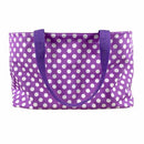 Gypsy Tote Purple Dot - Fabric Bash