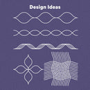 Handi Quilter - Ruler - Ripple Wave - Fabric Bash