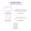 Handi Quilter - Ruler - Versa Tool - Fabric Bash