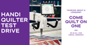 Handi Quilter Test Drive | Omaha - Fabric Bash