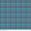 Happy Haven - Quilting Cotton Fabric - Plaid - Navy - Fabric Bash