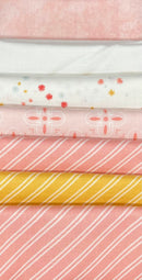 Happy Hearts Quilt Kit-Pink - Fabric Bash