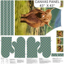 Highland Home Kitchen Mitts Panel - Fabric Bash