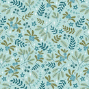 Holly and Hearth-Quilting Cotton Fabric- Hearth- Frost - Fabric Bash