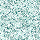 Holly and Hearth-Quilting Cotton Fabric - Winter Jasmine- Frost - Fabric Bash
