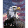 USA 250 Eagle 2 panel with a large bald eagle in a patriotic America 250 design