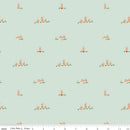 Flannel Sweet Cotton Tales Flopsy Fields Mint