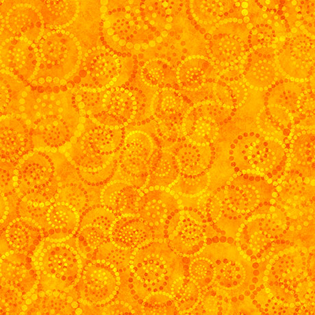 Coloressence Dotted Scroll - Tangerine