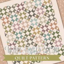 It's Sew Emma - The Threaded Star Quilt and Table Runner Pattern