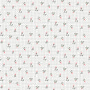 Rosey Gingham | White | Sweet Woodland