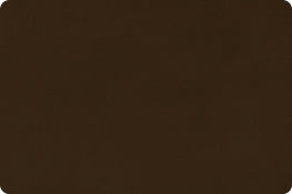 Solid Cuddle 90" Brown