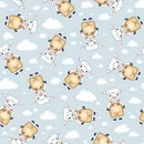 Boho Buddies Lambs - 1712-11 Lt. Blue