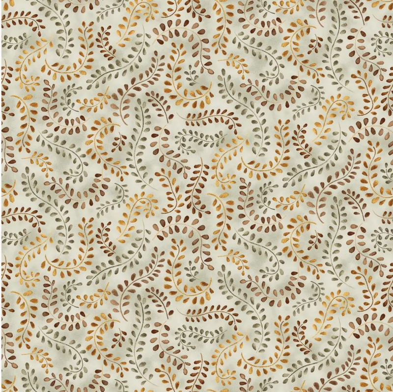 Hello Pumpkin Swirly Vines 1890-66 Sage