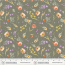 Aviva – Quilting Cotton Fabric - Floral Charm – Thyme