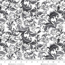 Scarlet's Treasure | White/Black Ornate Scroll