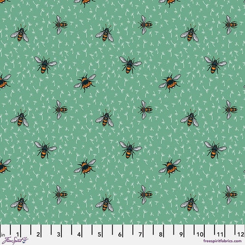 Bees - Mint - PWRH098.MINT