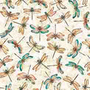 Serenity Dragonflies - Oatmeal