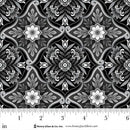 Scarlet's Treasure | Black Ornamental Medallion