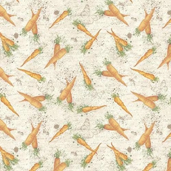 Bella Bunnies Tossed Carrots - 8042-13 Orange