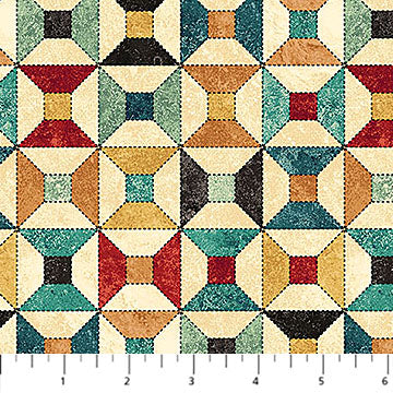 Stitchin' Stonehenge - Shapes - Multi Beige