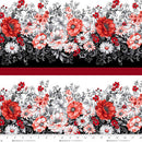 Scarlet's Treasure | Red/White Border Stripe