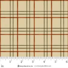 Hello Pumpkin Plaid 1893-43 Beige