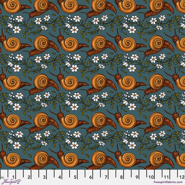 Snail Stripe - Turquoise - PWRH110.TURQ