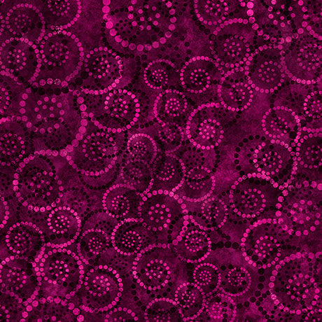 Coloressence Dotted Scroll - Sangria