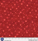 Star Spangled 108" Fabric - Red