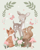Sweet Woodland 36in Panel | Multi | Sweet Woodland