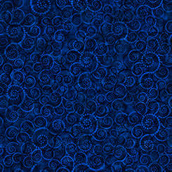 Coloressence Dotted Scroll - Navy