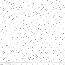 Blossoms on White Fabric – Navy