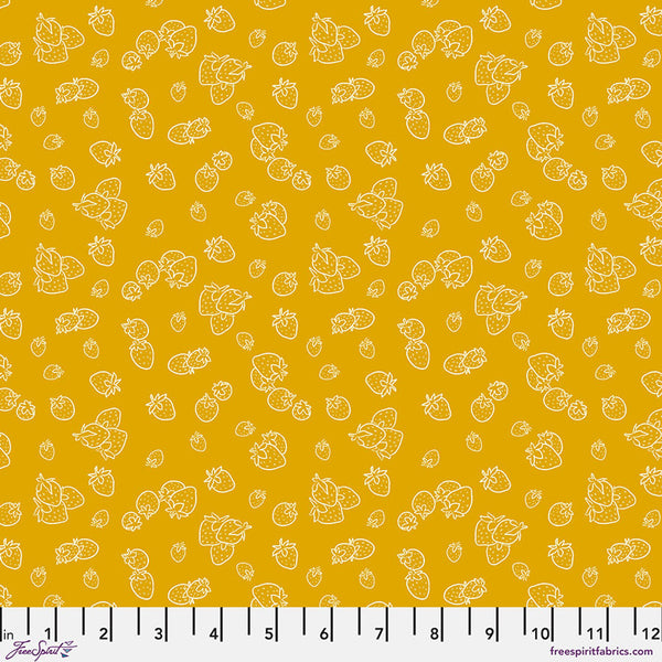 Strawberries - Yellow - PWRH112.YELLOW