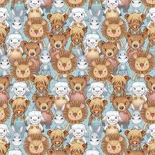 Boho Buddies Crowded Buddies - 1716-11 Lt. Blue