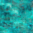 INTERWOVEN-Quilting Cotton Fabric- TURQUOISE - Fabric Bash
