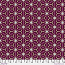 Kaleidoscope - Amaryllis Claret - Fabric Bash