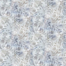 Kindly, Yours – Quilting Cotton Fabric – Shaded Leaves – Blue/Taupe - Fabric Bash