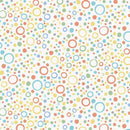 Little Squirt Bubbles Lt Cream | 100% Quilting Cotton From QT Fabrics