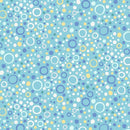 Little Squirt Bubbles Pale Lilac | 100% Quilting Cotton From QT Fabrics