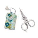 Leather Scissor Pouch Feed My Soul - Fabric Bash