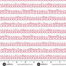 Little Ladies - Quilting Fabric - Hide and Seek Cherry - Fabric Bash