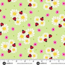Little Ladies - Quilting Fabric - Pedal Parade Fern - Fabric Bash