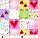 Little Ladies - Quilting Kit - Ladies In the Garden Version 1 - Fabric Bash