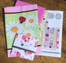 Little Ladies - Quilting Kit - Ladies In the Garden Version 2 - Fabric Bash
