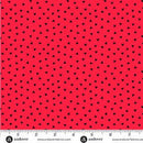 Little Ladies - Quilting Wideback Fabric - Love Bug Hugs Cherry - Fabric Bash
