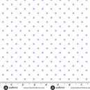 Little Ladies - Quilting Wideback Fabric - Tickle Dots Lilac - Fabric Bash