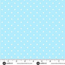 Little Ladies - Quilting Wideback Fabric - Tickle Dots Sky - Fabric Bash
