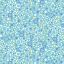Little Squirt Bubbles Pale Lilac | 100% Quilting Cotton From QT Fabrics - Fabric Bash