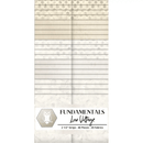 Low Voltage – Cotton – Strip Pack – Cream - Fabric Bash